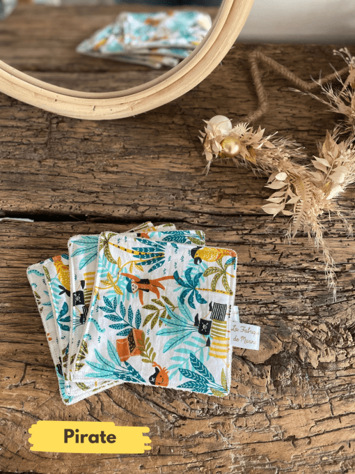 Lingettes lavables - Motifs au choix
